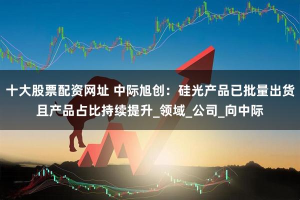 十大股票配资网址 中际旭创：硅光产品已批量出货且产品占比持续提升_领域_公司_向中际